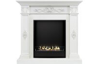 Биокамин в портале Firezo Derby Белый дуб, стандарт